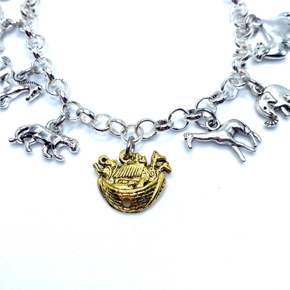 Noah’s Ark Charm Bracelet Religious - Picture 6 of 8